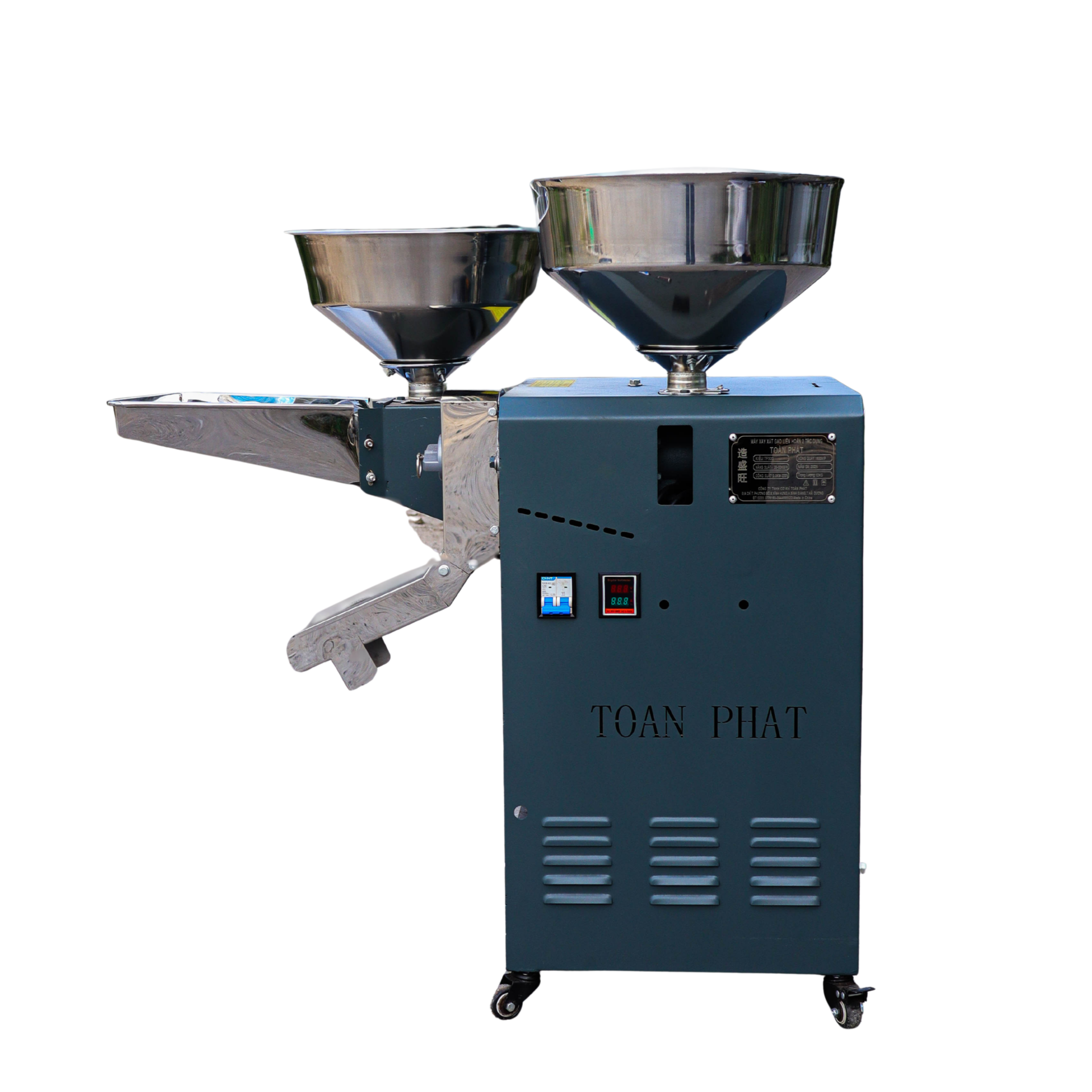 Máy xát nghiền 2 tác dụng TF500